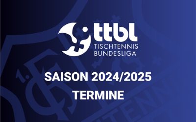 TTBL: AUFTAKTSPIEL DER SAISON 2024/2025 IN BAD HOMBURG